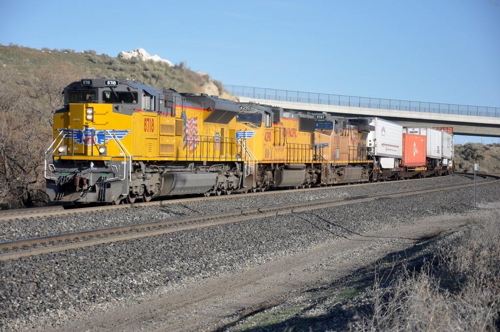 Westbound intermodal